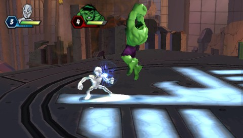Marvel Super Hero Squad screenshot 3 for PSP